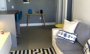 Imagem 5: Apartamento 1D térreo com pátio, transformado em 2D