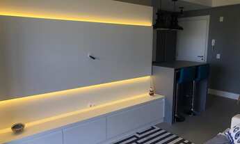 Imagem 7: Apartamento 1D térreo com pátio, transformado em 2D