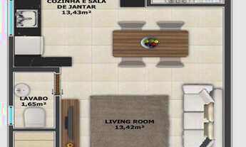 Imagem 7: Lindo sobrado com 77,00m², com 2 suites, a venda no bairro bom retiro em joinville - sc