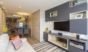 Imagem 4: Na Castro Alves, 100m da Goethe e Parcão - 10ª andar, Starosta - suíte, lareira, lavabo e