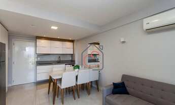 Imagem 6: Lindo flat mobiliado com 1 dormitório à venda, 60 m² por R$ 420.000 - Imbetiba - Macaé/RJ