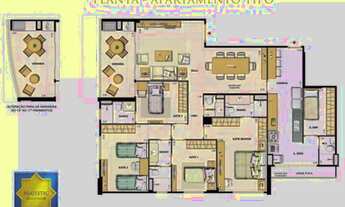 Imagem 5: Apartamento para venda possui 145 metros quadrados com 4 quartos