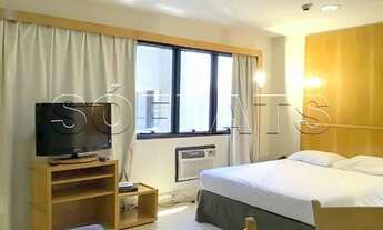 Imagem 2: Flat no Transamérica Faria Lima disponível para locação próximo da Av. Faria Lima e Cidade