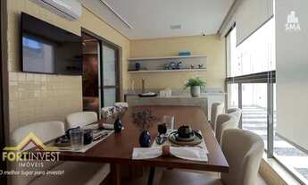 Imagem 3: Apartamento com 3 dormitórios à venda, 152 m² por R$ 1.321.892,67 - Canto do Forte - Praia