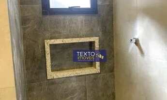 Imagem 4: Sobrado novo com 3 dorms sendo 1 suíte e sacada, 3 wc sendo 1 lavabo, cozinha, churrasquei