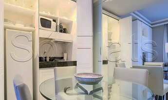 Imagem 4: Flat alto padrão no Itaim Bibi, disponível para locação próximo ao Google e a Av São Gabri