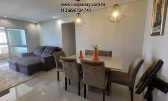 Imagem 1: Belíssimo apartamento 2 quartos, mobiliado, varanda gourmet - Vl. Atlântica - Mongaguá