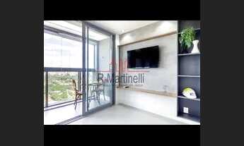 Imagem 2: 30 metros, mobiliado com vista panorâmica, lazer completíssimo no rooftop, em um condomíni