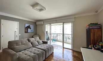 Imagem 3: Excelente apartamento em Perdizes com 140 metros de área útil andar alto, com Ar Condicion