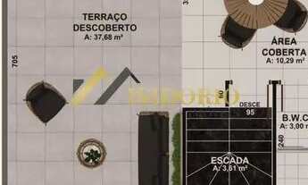 Imagem 6: BELO SOBRADO NOVO!!! 03 QTOS., SUÍTE, PRÓX. SHOPPING BOULEVARD