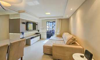 Imagem 2: Apartamento mobiliado de 70 m² com 2 dormitórios sendo 1 suíte varanda gourmet e vaga de g