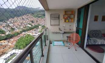 Imagem 1: Apartamento à venda no Condominio Aquarela Carioca, Rua do Bispo. Sol manhã, vista Cristo