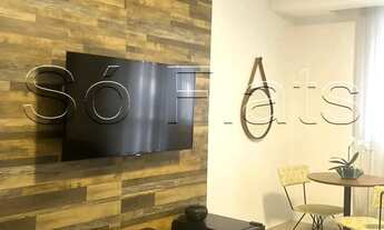 Imagem 3: Flat para locação no centro comercial de Alphaville próximo ao Shopping Alpha e Alameda Ri