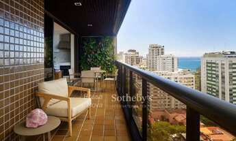 Imagem 5: Flat frontal ao mar com vista panorâmica para o Morro Dois Irmãos