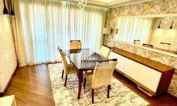 Imagem 3: Apartamento com 3 dormitórios para alugar, 120 m² por R$ 7.910,00/mês - Jardim - Santo And