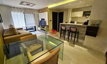 Imagem 4: Flat Mobiliado e Reformado no Adrianópolis/ 47m² Privativo/ Andar médio