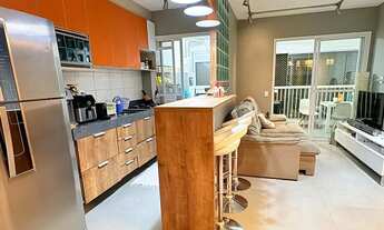 Imagem 2: Apartamento de 75m2 com 3 quartos (sendo 1 suíte), 2 banheiros e varanda gourmet no Tatuap