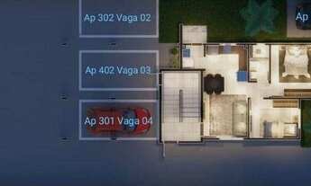Imagem 7: Apartamentos C/02 Quartos e 02 Sacadas+Vaga de Garagem No Aventureiro !