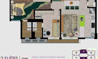 Imagem 7: Alive Bueno - Apartamento 2 quartos, sendo 2 suítes