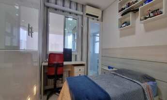 Imagem 7: Belíssimo apartamento com três suítes e armários planejados a venda em patamares-colina A