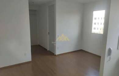 Imagem 2: Apartamento com 2 dormitórios para alugar, 43 m² por R$ 650/mês - Reserva Macaúba - Ribeir