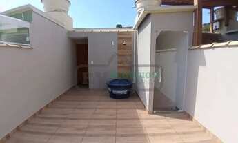 Imagem 7: )(- Linda casa nova com 3 quartos terraço quintal gramado e duas vagas em bairro Recanto