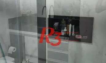 Imagem 7: Apartamento com 2 dormitórios para alugar, 93 m² por R$ 3.200,00/mês - Pompéia - Santos/SP