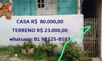 Imagem: Casa e terreno no Cruzeiro Gravatá 103.000,00