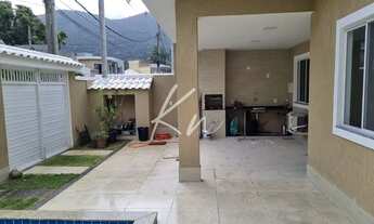 Imagem 3: Casa de condomínio linear medindo 150m2 com 3 quartos área gourmet