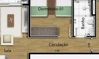 Imagem 2: Ótimo apto. Belluno Residencial