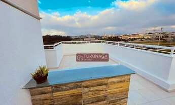 Imagem 2: Cobertura Duplex com 2 dormitórios à venda, 94 m² por R$ 428.000 - Jardim Colonial - São