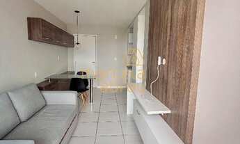Imagem 2: Alugo apartamento mobiliado, com 01 qto, varanda, 01 vg, lazer, no centro do Recife