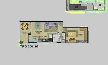 Imagem 5: EXCELENTE APARTAMENTO A VENDA NA PLANTA, COM 100 MIL DE SINAL RESTANTE EM 80 VEZES DIRETO