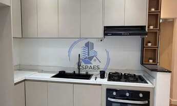 Imagem 3: Cond. Maria Rosa, cozinha planejada, cooktop, forno, coifa e churrasqueira, suíte com clos