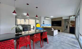 Imagem 3: Apartamento beira-mar com varanda gourmet Astúrias Guarujá