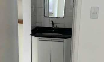 Imagem 6: Quarto e sala na Pituba com piscina