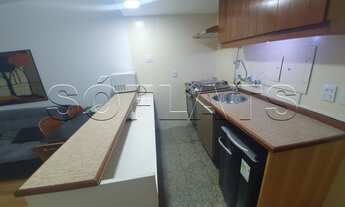 Imagem 6: Flat com 1x dormitório 56m² ao lado da Avenida Paulista no estilo duplex com serviços