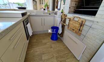 Imagem 7: Cobertura duplex com terraço área gourmet e vista mar 187m² privativos