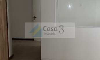 Imagem 6: Frente, salão 104 mts, dividido em recepção, 4 salas, 2 bnh, cozinha, ar central e interf