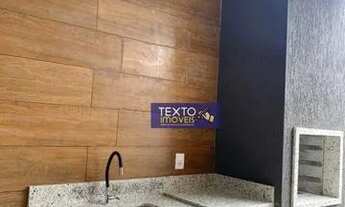 Imagem 7: Sobrado novo com 3 dorms sendo 1 suíte e sacada, 3 wc sendo 1 lavabo, cozinha, churrasquei