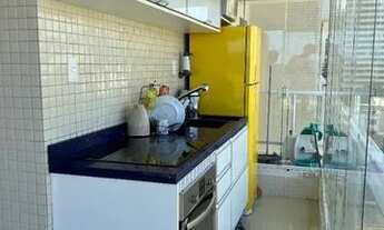 Imagem 6: Apartamento mobiliado para aluguel na Pituba, 1/4, 55m², Norte/Sul, Vista Mar