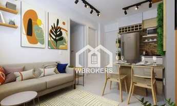 Imagem 6: Apartamento com 2 dormitórios à venda, 32 m² por R$ 242.564 - Parque João Ramalho - Santo