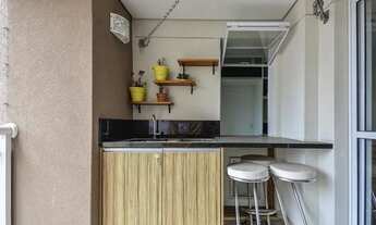 Imagem 5: Apartamento para aluguel e venda possui 65 metros quadrados com 2 quartos em Sumaré - São