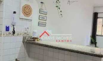 Imagem 5: Apartamento com 2 dormitórios à venda, 68 m² por R$ 298.000 - Campo Grande - Santos/SP