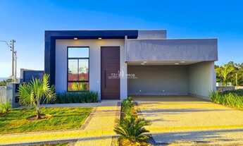 Imagem 3: Casa Subtérrea com três suítes plenas no condomínio Jardins Barcelona, Senador Canedo-GO