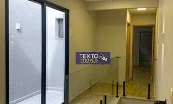 Imagem 6: Sobrado novo com 3 dorms sendo 1 suíte e sacada, 3 wc sendo 1 lavabo, cozinha, churrasquei