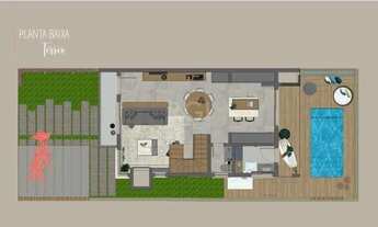 Imagem 6: Casa Condominio para Venda - 123m², 3 dormitórios, sendo 1 suites, 1 vaga - Alto Petrópoli