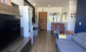 Imagem 2: Apartamento 2 dormitórios, 1 suíte, churrasqueira,1 vaga coberta, semi, mobiliado