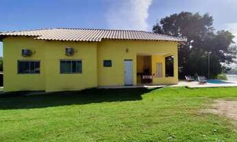 Imagem: Rancho com piscina às margens do rio São