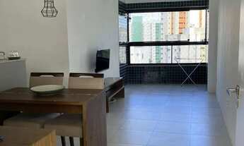 Imagem 6: Flat para aluguel possui 51 metros quadrados com 2 quartos em Graças - Recife - Pernambuco